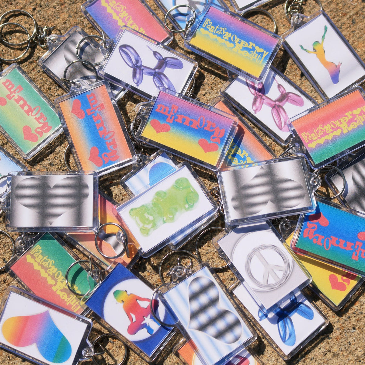 Keychain Charm Set