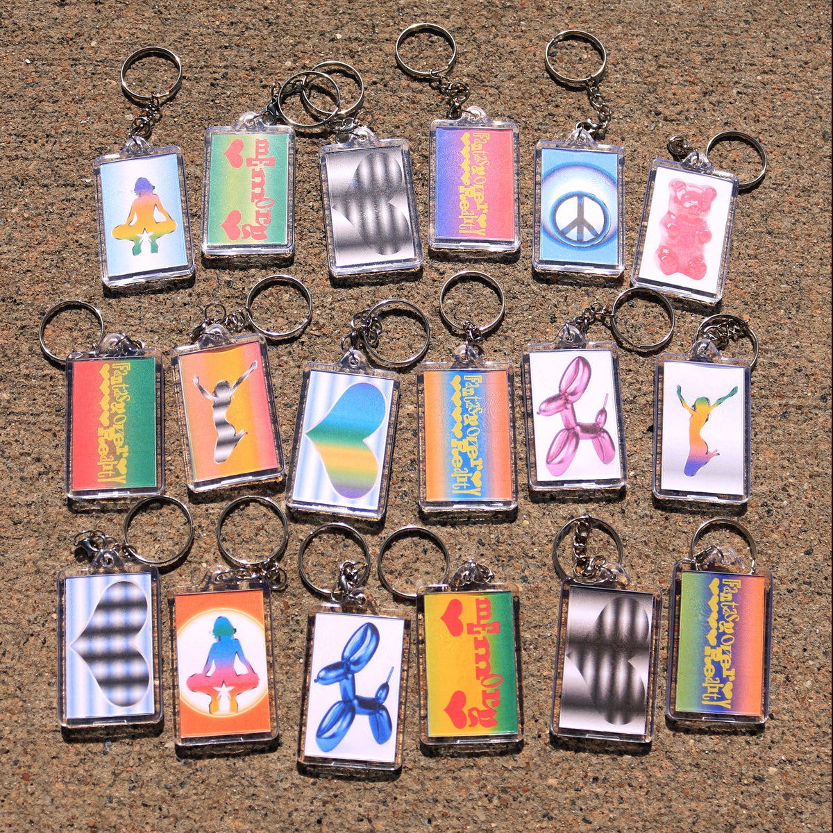 Keychain Charm Set